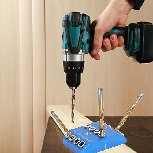 Guide de perceuse multi angle avec trois positions fixes pour terrasse en bois