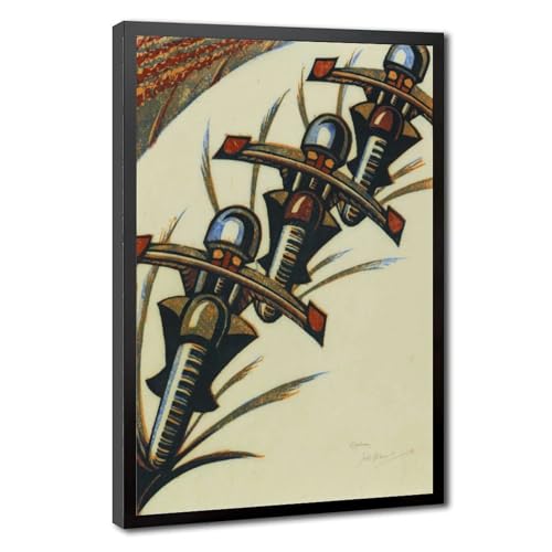Cyril Power Poster Speedway Impression toile cadre decoration murale 30x45cm