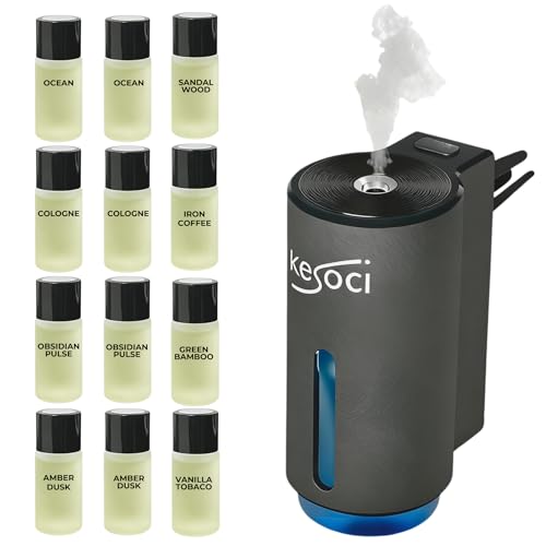 Smart Car Air Freshener Diffuser – Rechargeable Auto Scent Device