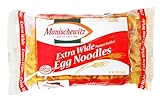 MANISCHEWITZ Extra Wide Egg Noodles, 12-Ounce Bags (Pack of 12)
