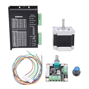 ViaGasaFamido Nema23 Stepper Motor Driver Kit, Professional Digital 2