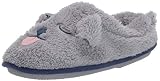 Dearfoams Kids' Clog Slipper, Sleet,11