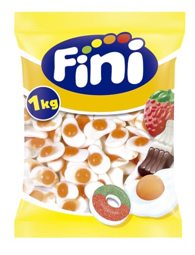Fini Caramelo de Goma Huevos Brillo - Paquete de 1 kg