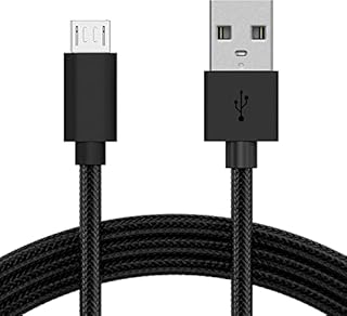 KP TECHNOLOGY Fast Charging Cable for Motorola Moto G8 Power Lite/Moto E5 E6 E6s E6 Plus E7 Plus E5 Plus E5 Play Go/Moto G6 Play E4 E4 Plus/Moto G5 G5 Plus G4 Plus Play [1m] Micro USB (BLACK)