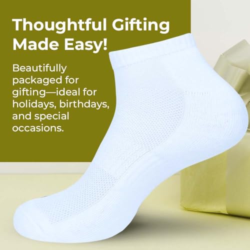 Image of Ankle Socks for Men|Sneaker Socks Breathable Socks for Loafers|Athletic Running Socks Gym Everyday Sock|6 Pairs
