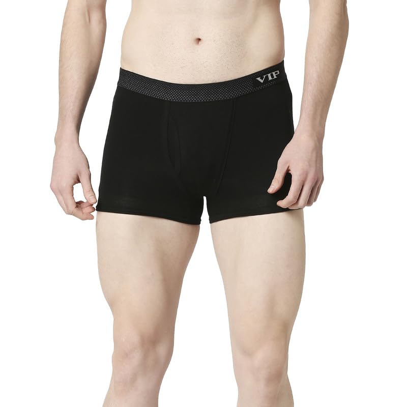 Image of VIP Men's Sensory Cotton Modal Super Soft Trunks With No Marks Elasticized Waistband And Moisture Wicking Properties