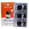 Geekvape Q Pod Replacement Cartridge for Sonder Q Kit/Wenax Q Kit/AQ Kit/AQ Kit/Digi-Q Kit/Wenax Q Mini Vape Band Set 3pcs/box 0.6