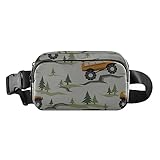 Marsupio portatile: 20,3 x 13,5 x 5,8 cm. Il nostro mini marsupio ha 2 tasche separate con cerniera e 3 scomparti per schede. È leggero e facile da trasportare che rende un grazioso marsupio ovunque!