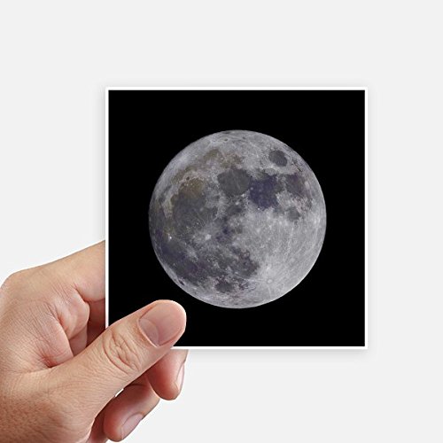 Autocollant lune nuit sky DIYthinker sticker carré 10cm pour ordinateur mur - 2