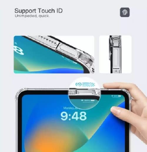 KNEKT Crystal Clear Soft Shell Case for iPad 11th Generation (A16) 11" (2025) & 10th Generation 10.9" (2022) - Image 3