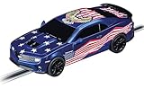 Carrera 64290 Chevrolet Camaro Stars 'n Stripes 1:43 Scale Analog Slot Car Racing Vehicle GO Slot Car Toy Race Track Sets