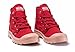 Palladium Kid's Pampa Hi V Boot, Red Salsa, 4 Big Kid