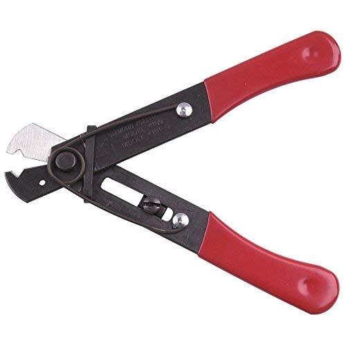 Xcelite101SNV WIRE STRIPPER,5",SELF-OPENING HANDLES, Red