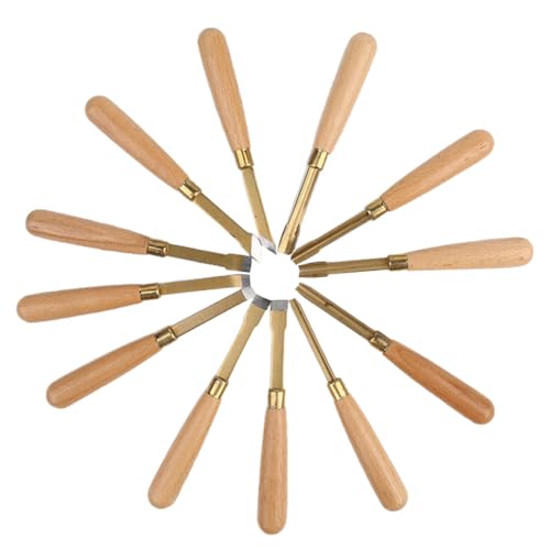 mophrati 12 unidades/juego de cinceles para escultura de carpintería, raspador portátil, herramienta mano, artesanía profesional, carpintería, artesanos