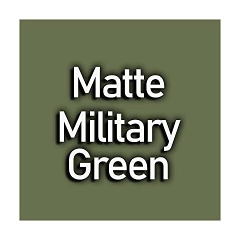 Military Green Matte heat transfer vinyl. 5 pack Bundle, size 12"x20", Iron on Vinyl for t-shirts - Easy to Cut & Weed. Use any vinyl cutter. Cover
