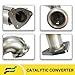 [Front]FortunaFlow Catalytic Converter Compatible with Buick Encore 2013-2018 1.4L,Chevy Cruze 2011-2015 1.4L,Chevy Sonic 2012-2016 1.4L,Chevy Trax 2015-2016 1.4L(EPA Compliant+standard)