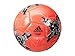 adidas Performance Confederations Cup Glider Soccer Ball, Solar Red/Silver Metallic/Black, Size 5