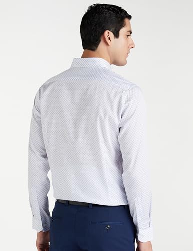 Image of Van Heusen Formal Printed Shirt for Men| Premium Cotton| Full Sleeves| Slim Fit |Breathable Fabric