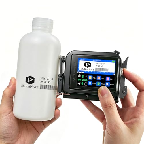 Imprimante portable Eurannit E11W pour imprimer un logo sur sac plastique