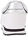 Armani Exchange Women's AX Logo Trainer, White + Silver, 8.5