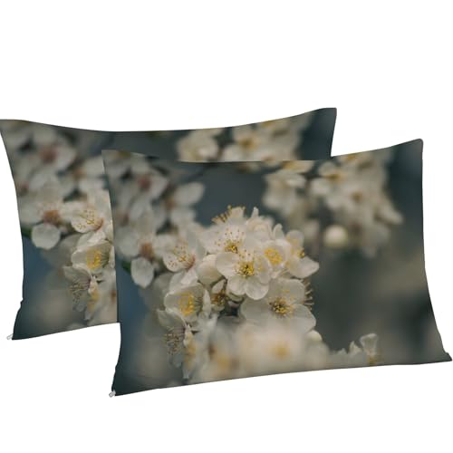 Parure de lit fleur de pêche avec housse de couette 220x240 cm en microfibre douce - 8