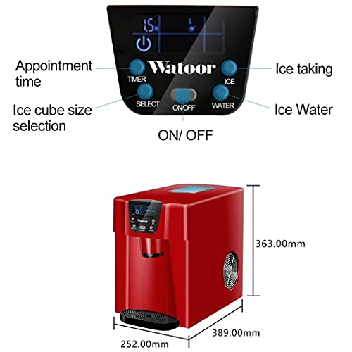 Máquina de hielo y dispensador de agua 3L miniatura 2