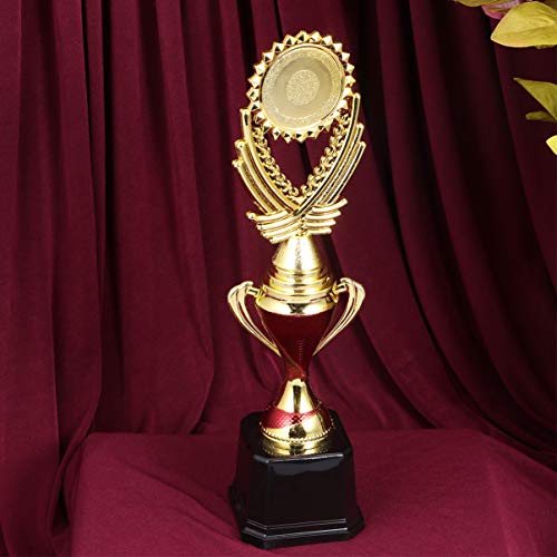 BESPORTBLE Gold Award Troféus Decoração de Trigo Estátuas de Troféu para Festas Celebrações Apreciaç