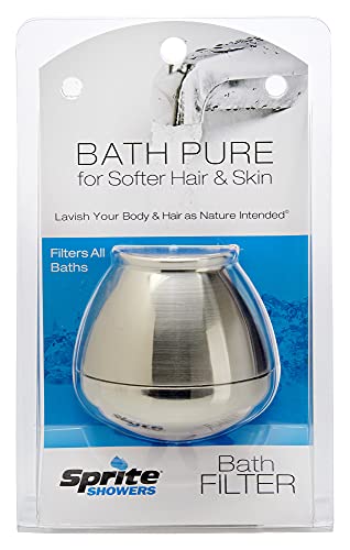 Sprite Showers BB-BN Pure Bath Filter, Brushed Nickel