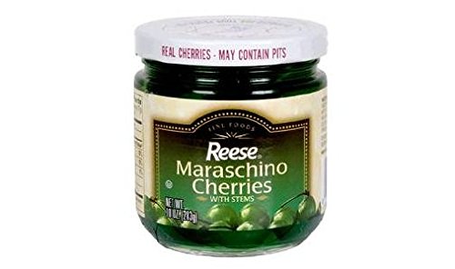 Reese Green Maraschino Cherries (Pack Of 2) 10 Oz Jars #TOP30