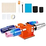 Fixm Cup Turner Tumbler Kit - Dual Switch Tumbler Turner for DIY Cup Making, Full Accessories Set, Adjustable Foam, Quiet & Efficient, Compatible with Most Glass Tumblers and Bottles