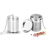 【Hanging Hook】El diseño de gancho y cadena protegerá sus dedos de ser escaldados. Cuando está remojando el té, 2 bandejas de goteo pueden mantener su mesa ordenada.