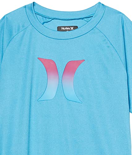 Hurley Boys' 2-Pack Rash Guard Shirt, Blue/White, Xl #TOP1