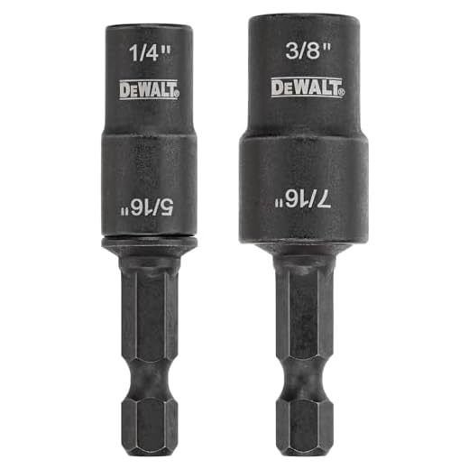 DEWALT Nut Driver Set, Double Ended, 2-Piece (DWADEND-2)
