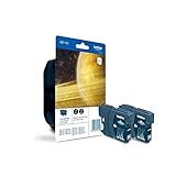 Brother LC1100 2 PACK Tintenpatrone, schwarz