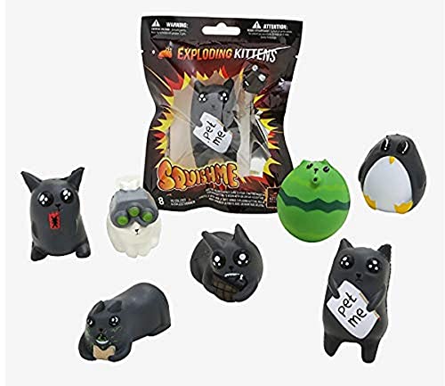 Exploding Kittens - SquishMe Slow Rise Foam Figure with Exclusive