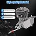 HIFMGHE 2-Stroke Bicycle Engine, 80cc Bike Motor 1.65 Hp Motorized Bicycle Motor with CDI Ignition System/Air-Cooled for 26-28