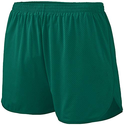 Augusta Sportswear 338 Men s Solid Split Short, XX-Large, Dark Green