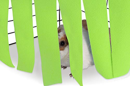 image for Pulse Brands Corner Fleece Forest Hideout for Guinea Pigs, Ferrets, Ch