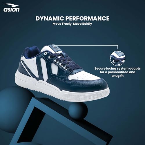 Image of ASIAN Cruzer-02 Men's Sneakers | Stylish Walking Sneakers for Boys & Men | Strong Grip, Comfort Sneakers | Lightweight, Durable Casual Shoes, Travel & College