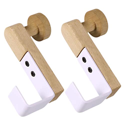 MUCKLILY Sturdy Stainless Steel Over The Door Hooks No Nail Wardrobe Hooks for Coats Hats Belts