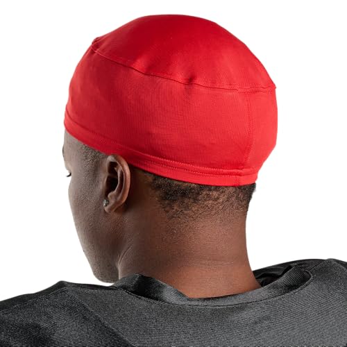 Image of Under Armour Unisex Football Skull & Wave Cap, Cooling Helmet & Hair Cap with 4-Way Stretch & Elastic Fabric, OSFA
