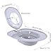 Cat Toilet Seat Training Kit, Multipurpose Use, 39x36x10cm, Washable Cleaning Pad, Removable Pet Toilet Training System, Non-to-xic Material, for Home Pet
