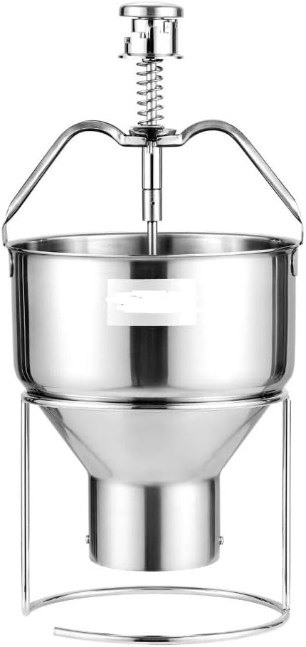 Donut Depositor Manual Doughnut Dropper Hopper Stainless Steel Batter Dispenser