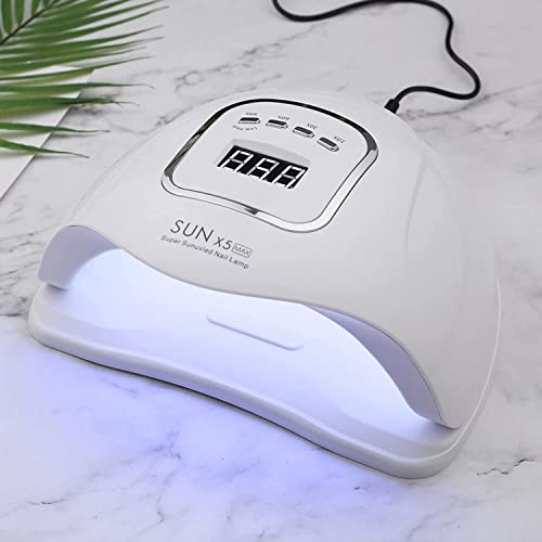 SKY-TOUCH Professional Gel Polish Led Nail Drying Lamp, Dryer Sun X5 PlUS 54W UV Led Lamp For Professional Manicure Salon, Polish, Curing, Manicure, Pedicure, Arts Tools, White