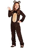 Girls Bear Costume Brown Bear Halloween Costume Large