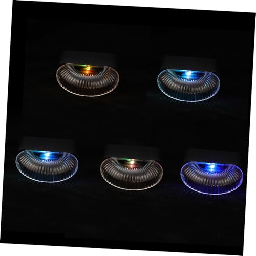 Hemobllo 4 Piezas Lámparas LED de Jardín Iluminación Solar para Exterior de Inducción para Decorativas y Resistentes