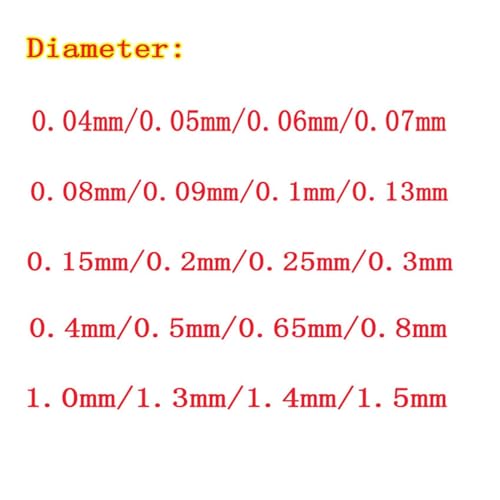 Outdoor Extension 0.2mm QA Enameled Copper Wire Magnetic Coil Winding Wire 300g Red Magnetic Wire for Making Electric Machine DIY Solar sheathed(0.2mm,Red)