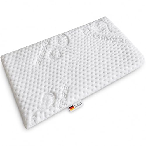 FMP Matratzenmanufaktur Kissenbezug für Nackenkissen ergonomisch Viscokissen FMP Original Bezug für Viscokissen, passgenau, atmungsaktiv, weich, waschbar, Ersatzbezug Made in Germany 70x39 cm