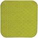Produktbild MSV Premium Duschmatte Badematte Badewannenmatte Badewanneneinlage antibakteriell rutschfest mit Saugnäpfen-Grün-duftet nach Rosen-ca. 54 x 54 cm-waschbar bei 60° Grad, Gummi, Green, Large