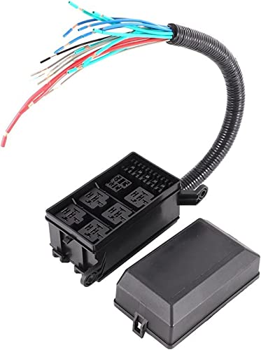Support relais fusibles 12 trous pour stopper les pannes électriques de moteur et bateau